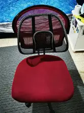 Cushion-Pad Ventilate Support Massage Office-Chair Car-Seat Back Mesh 