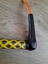 Cuerda de esquí acuático para deportes acuáticos, cuerda para deportes acuáticos de 3 secciones, mango flotante de 15 pulgadas