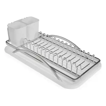 

Draining Rack for Kitchen Sink Aluminium polypropylene (19,7 x 12 x 42,5 cm)