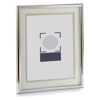 

Photo frame Gift Decor Silver (15 x 20 cm)