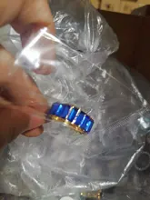 Lost Lady-Anillos anchos de circonita con color de arco iris para mujer, moda para chicas, anillos de cristal, joyería al por mayor, regalo de amor