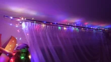Led-String-Light Garland Battery-Operation Party-Decor Copper-Wire Christmas-Tree Wedding