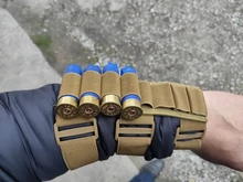 Estuche táctico militar para Rifle, 8 rondas, con culata, porta munición, calibre 12/20, funda para el brazo, caza, Mag