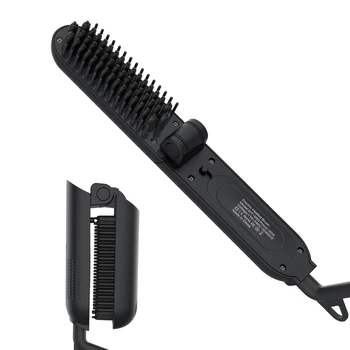 

Multifunctional Hair Beard Straightener Comb For Beard Electric Men's Comb Straightening Folding Comb Quick Hair Styler For Men