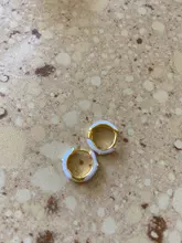 ROXI Ins-Pendientes de aro pequeños para mujer, en 9 colores, joyería fina, Pendientes de cartílago inusuales, aretes de Plata de Ley 925