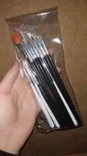 Juego de pinceles para uñas acrílicas, Set de 15 Uds. De pinceles para delinear uñas, pluma de dibujo, pluma de pintura para diseño, 8/7/6/5/3 Uds.