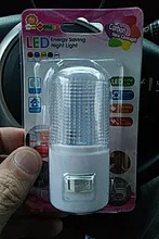 Bedside-Lamp Wall-Lamp Led-Night-Light Eu-Plug Energy-Efficient 3W Emergency Leds 4