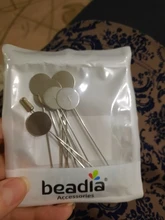 10 piezas de oro Chapado en plata imitación Aleación de perlas cobre largo broche Pin para bricolaje broches solapa vestido piezas de joyería Accesorios