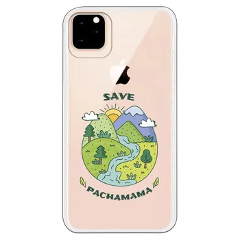 

Stand case costume drawing Save Pachamama WP003 for Apple IPhone 11 Pro Max