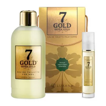 

Men's Perfume Set Seven Gold Luxana (2 pcs)