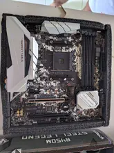 STEEL LEGEND Motherboard-Suit Socket Am4 R7 2700 Asrock B450m Amd Ryzen CPU New Cooler