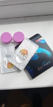 AMARA-lentes de contacto de colores para Halloween, 1 par, para ojos, maquillaje, fiesta, 1 año