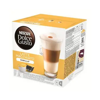 

Coffee Capsules Nescafé Dolce Gusto 70676 Latte Macchiato (16 uds) Vanilla