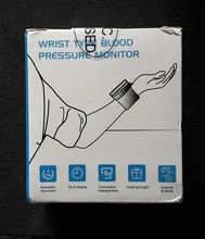 BOXYM-Monitor de presión arterial Digital para muñeca, tonómetro médico con pantalla LCD, esfigmomanómetro automático, para muñeca