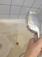 Nozzle Shower-Head Bathroom-Accessories Rainfall Pressurized Water-Saving Chrome ABS