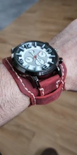 Jessingshow-Relojes Retro de cuero para hombre, cronógrafo deportivo, de cuarzo, estilo Punk, Masculino, 2020