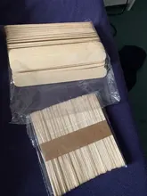 Ice-Cream-Sticks Wood-Craft Accesorios UPORS Pop Natural 100pcs/Set
