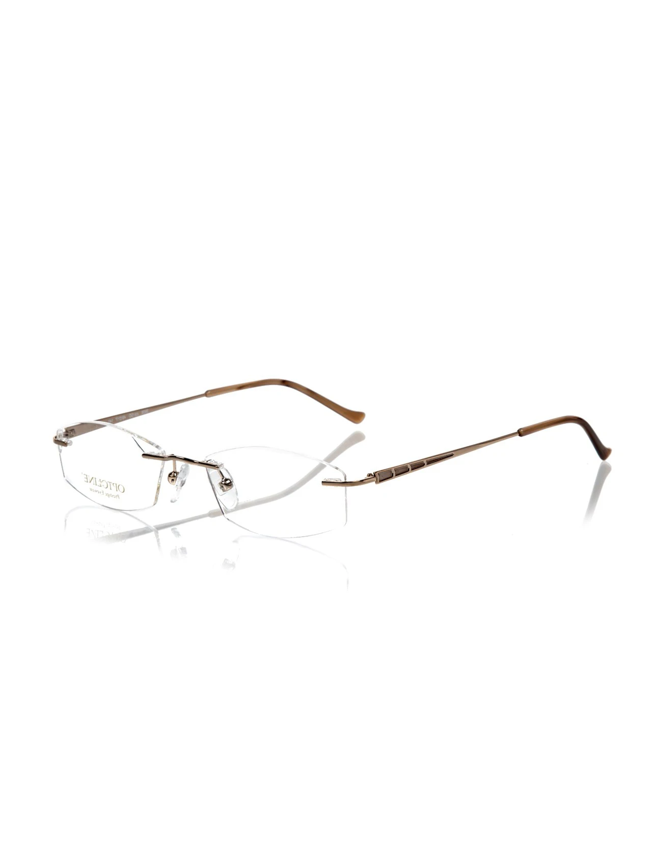 

Markamilla Women Reading Glasses Frame Demo Glasses Eyewear Transparent High Quality WomenOptoline F-S 3808 GD