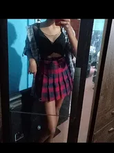Plaid Skirt Pleated Harajuku School-Girl High-Waist Korean Plus-Size Women Zipper Sexy