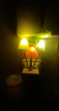 Luminaria-Lamp Mushroom Night-Light Us-Plug LED Induction-Dream Novelty Fungus 220V EU