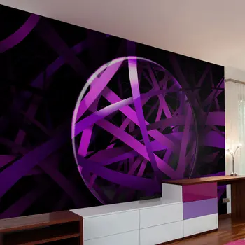 

Wall mural-Ribbon Of Purple - 200x140 cm