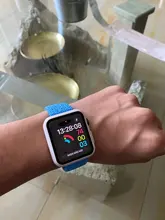 Correa de nailon trenzado para Apple Watch, correa elástica de 44mm, 40mm, 42mm y 38mm, serie iWatch 3, 4, 5, SE, 6