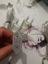 Cable de extensión de alimentación estándar, 3M, 110V, 220V, para guirnaldas de luces LED, tira de luces festivas