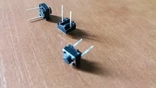 ¡100 Uds medio 2pin 6x6x4! 3/5/6/7/8/9/10mm interruptor pulsador táctil de 6x6x4,3mm 6x6x5mm 6x6x6mm 6x6x7mm 6x6x8mm 6x6x9mm