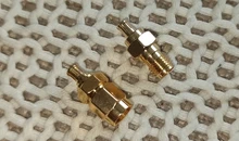 1 Uds. De adaptador SMA a MCX macho plug & hembra jack conector Coaxial RF