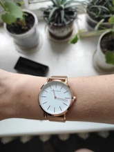 Japón Movimiento de Cuarzo de Alta Calidad 36mm hannah Martin Mujeres de Malla de Acero Inoxidable de Oro Rosa Damas Impermeable Reloj Dropshipping