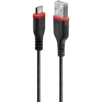 

LINDY USB charging Cord type TO TO Micro-B high strength, 3A, 3m