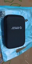 ORICO 2,5 duro carcasa de disco HDD Portátil Bolsa de protección para externo de 2,5 pulgadas disco duro/auricular/U disco caja de unidad del disco duro negro