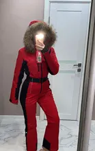 Jumpsuit Jacket Snowboarding-Set Running River Clothing Skiing Waterproof Women for Female