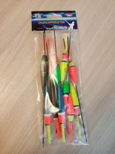 10 unids/lote pesca Float de boya Bobber palo aparejos de pesca Vertical 1g 2g 2,5g 4g 5g tamaño de mezcla de Color para accesorios de pesca de la carpa