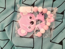 Teething Necklace Molar Silicone Beads Horse-Cookies Owl Koala Joepada Baby Toy Gift