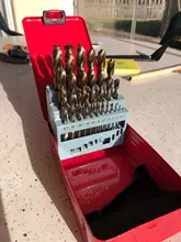 Broca giratoria de mango recto de cobalto, alta calidad, hss-co M35, Accesorios de herramientas eléctricas para perforación de Metal y acero inoxidable