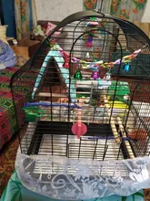 Warm Bird Nest Bed Hammock House Perch for Parrot Parakeet Finch Canary Cage Toy