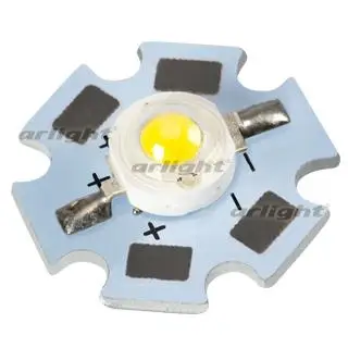 019585 Мощный светодиод ARPL-Star-1W-BCA Warm White ARLIGHT