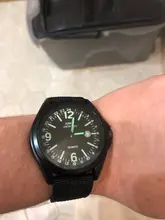 Relojes de pulsera luminosos para hombre, de cuarzo, con esfera de aleación informal, deportivos, resistentes al agua, con correa de nailon, Masculino
