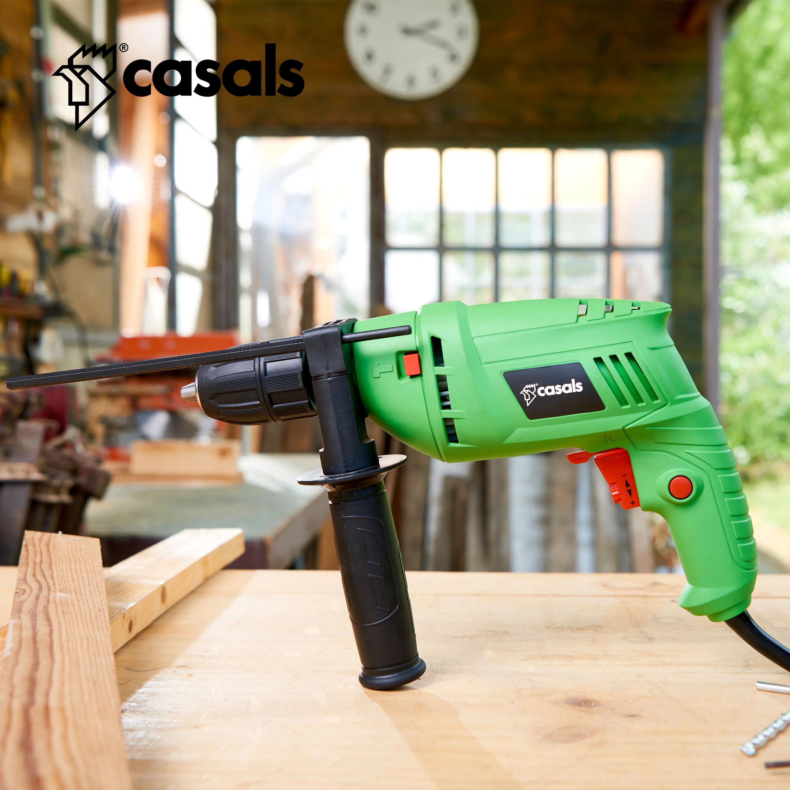 Casals Taladro percutor VT50REA 500W, 3000rpm - AliExpress