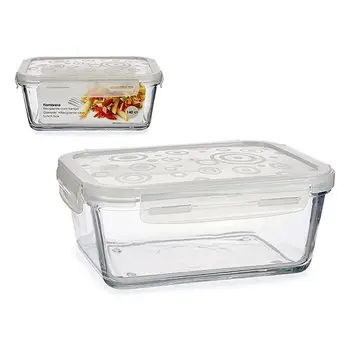 

Lunch box (16 x 8,5 x 22,5 cm) With lid