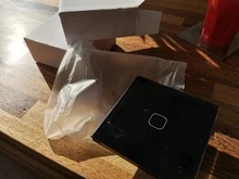 Wall-Light Switch Crystal Glass-Panel Touch-Switch Minitiger 1-Gang 2-Way Control Standard