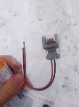 Delphi-inyector diésel de combustible de Conector automotriz impermeable, enchufe de carril T15 1,5 240PC024S8014 con cable de 15cm, 2 pines, 10811963mm