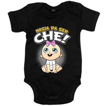 

Baby bodysuit born to be Ché Valencia soccer