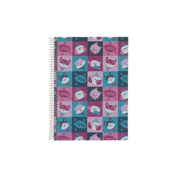 

Notebook A5 cover lined multicolor Puppily