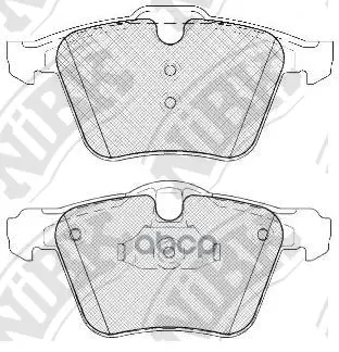 Pn0483-Nibk_колодки Дисковые Передние! Ford S-Max, Volvo S80/Xc70 2.4-4.4 06 Nibk Pn0483 NiBK арт. PN0483