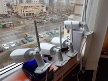 Sistema de cámaras de vigilancia con grabación para seguridad del hogar, conjunto de CCTV inalámbrico de 3MP, impermeable, con wifi y registro de audio y vídeo, para protección de vivienda