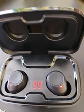 Auriculares TWS con Bluetooth 5,0, cascos inalámbricos con cargador de 3500mAh, estéreo 9D, deportivos, resistentes al agua, con micrófono