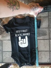 Body de algodón de manga corta para bebé recién nacido, ropa bonita para bebé, mono, traje infantil, Body de bebé Rock de 0 a 18 meses