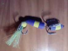 Foam Bait Wobbler Fishing-Lure Soft Lures Insect Bass Mandula Artificial-Baits-Pesca